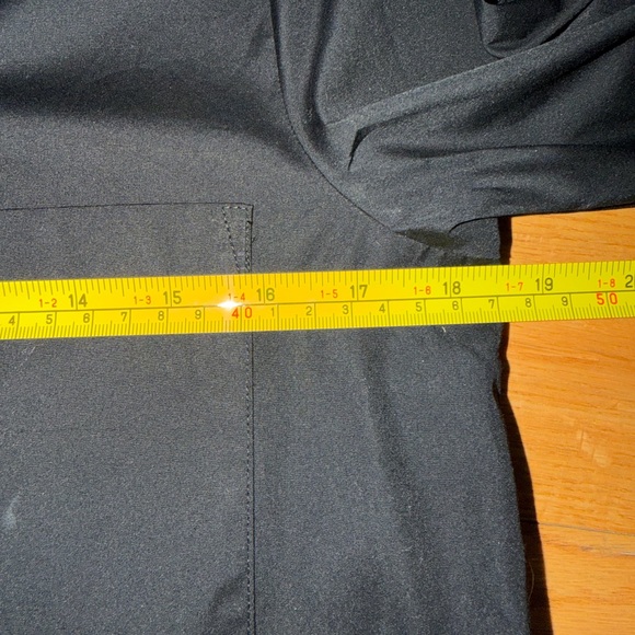 NWOT Banana Republic Black Poplin Maxi Shirtdress in Black (Size XS) - Picture 12 of 13